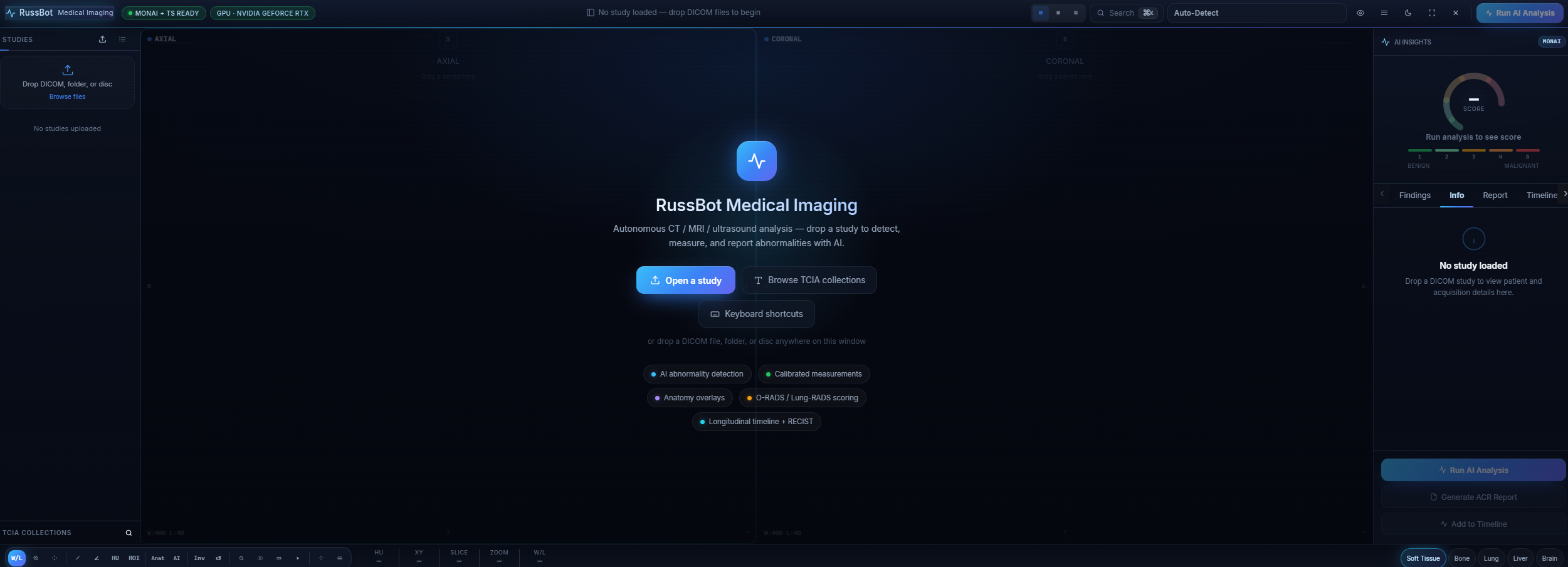 RussBot Medical Imaging workspace